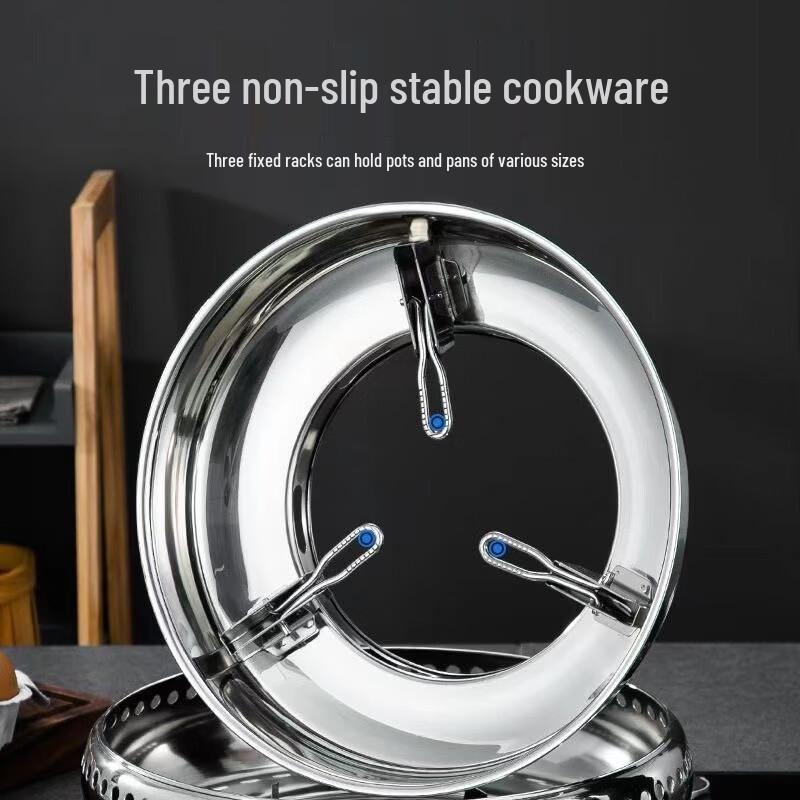 Changbaosen Stainless Steel Double-Layer Gas Stove Wind Shield