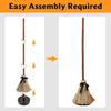 Mobile Sends Terrifying Witch Brooms Floating Broom Dancing Brooms, Halloween Fun Nights Decorations and Outdoor