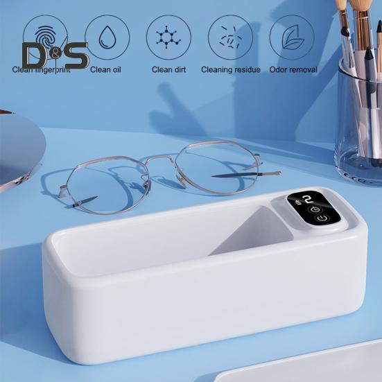 Ultraschall-Schmuckreiniger, 45 kHz, 300 ml Wassertankkapazität, Digitaltimer, Brillen- und Ringreinigungsmaschine