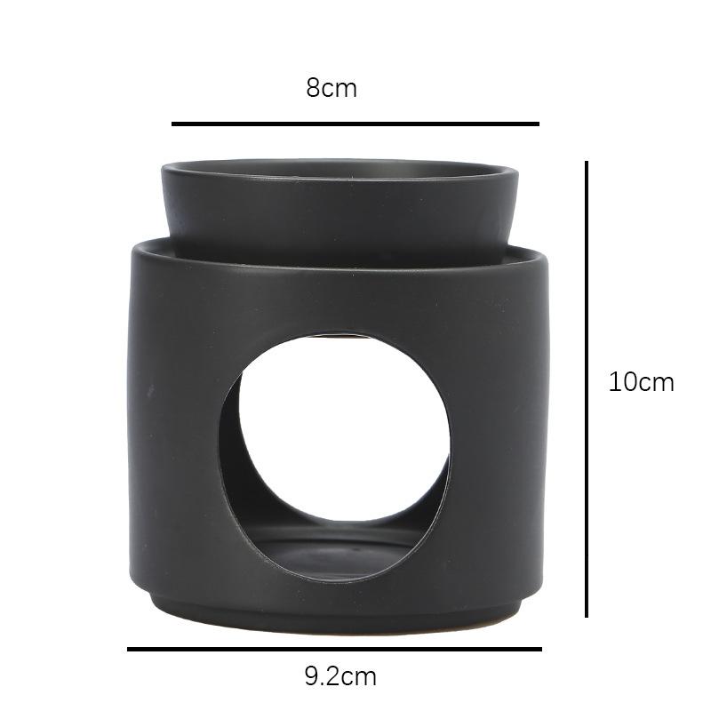 3 in 1set Candle Heating Holder Ceramic Essential Oil Reed Diffuser Incense Burner Household Spa Aromatherapy Furnace Home Decor