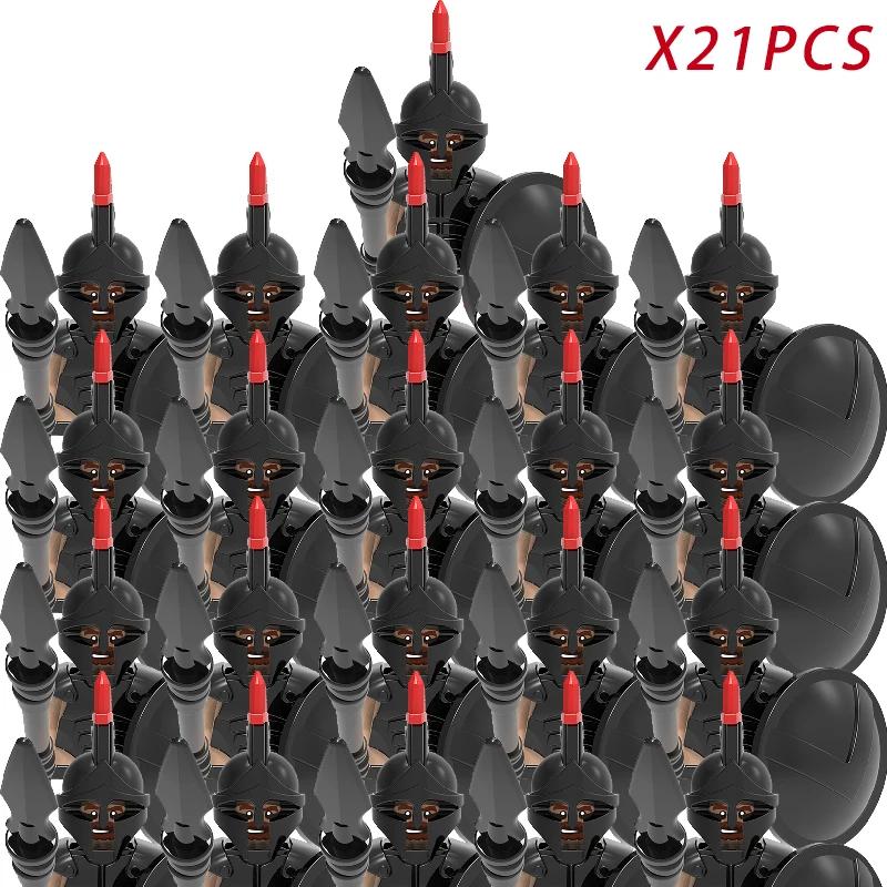 Medieval Knights & Warriors Building Blocks Roman Legion Spartan Cavalry Crusaders Bricks