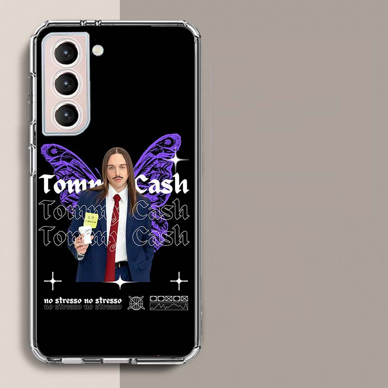 

Estonia T-Tommy Cash Phone Case For Samsung Galaxy S25 Edge S24 S23 FE S21 S20 S10 Plus S22 S26 Ultra Cover Clear Cases TPU Capa Samsung S22 Plus