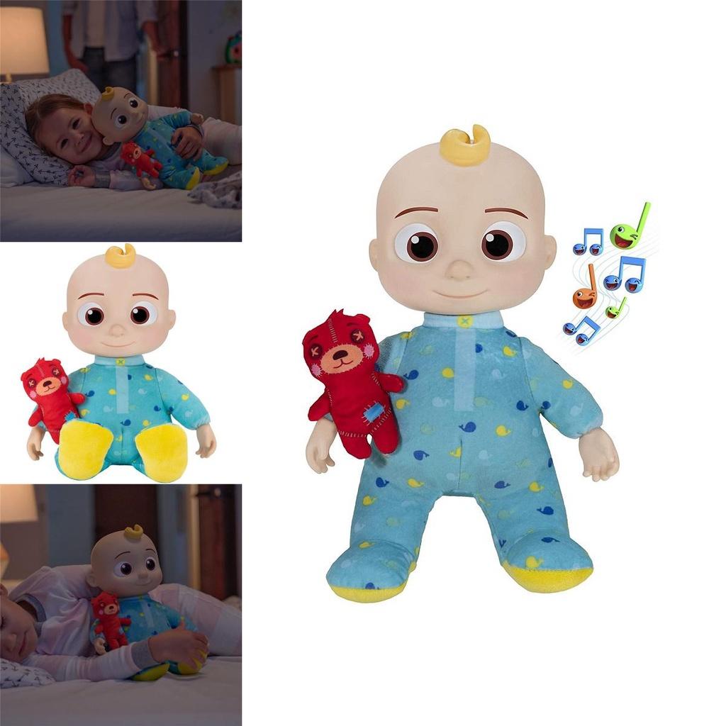 Jj Wassermelone Plüschtier mit Musik für Kinder zur Schlafenszeit und als Einschlafhilfe