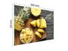 SZKLANA DESKA DO KROEJNIA 30x22 ANANAS