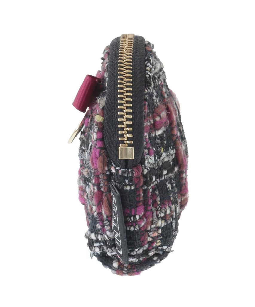Maison de Fleur Linton Tweed Portemonneetje voor Dames, Off-White