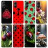 Insect Seven-Star Ladybug Phone Case For Xiaomi Poco X7 X6 X5 Pro F7 Ultra Redmi 15C 15 13 13C 12 12C 10 10A 10C 9 9A 9C 9T Shel
