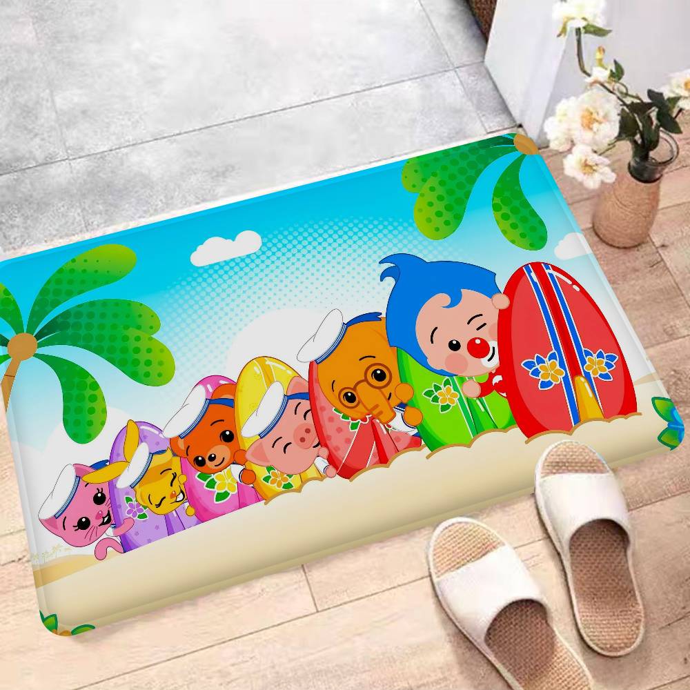 P-Plim P-Plim Room Mats Retro Multiple Choice Living Room Kitchen Rug Non-Slip Welcome Rug