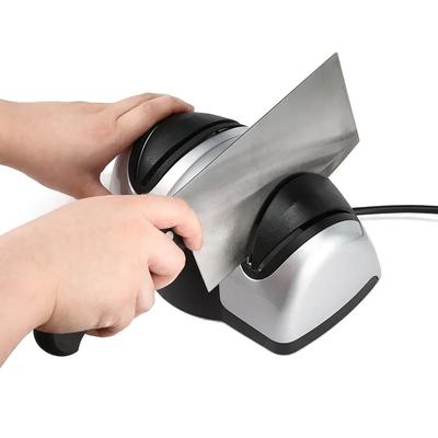 Aiguiseur de couteaux électrique, aiguisoir de couteaux de cuisine professionnel, affûteur de couteaux de cuisine en 2 étapes pour couteaux, ciseaux, tournevis