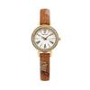 [PRIMA CLASSE] PRIMA CLASSE Women's Brown Gold Leather Band Fashion Watch PCL19025L