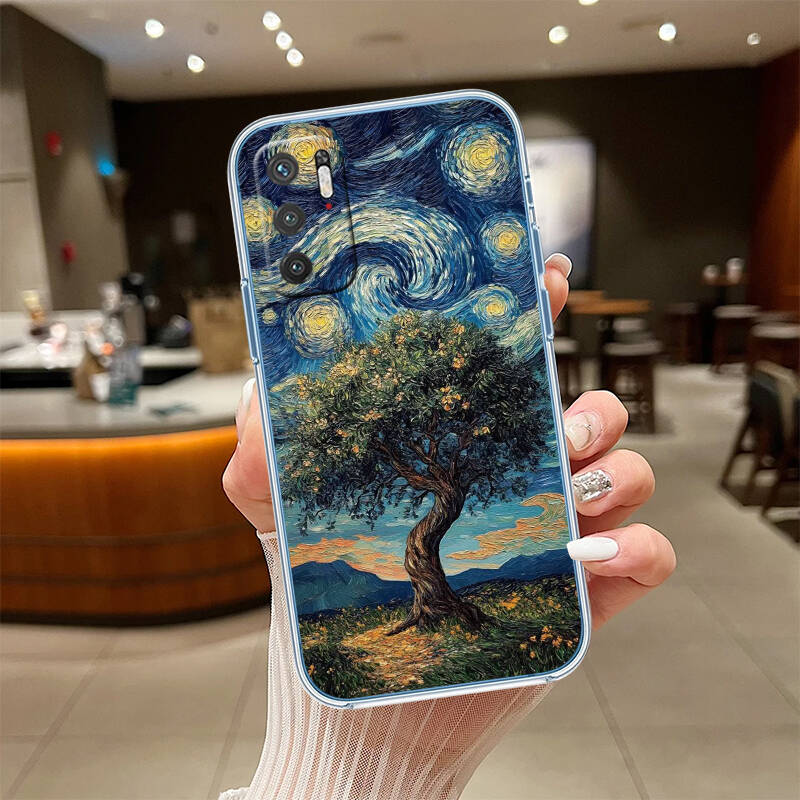 Starry Night Van Gogh Phone Case for Motorola G14 G15 G24 G30 G31 G32 G34 G41 G42 G51 G52 G50 G60S G60 G62 G72 G71 G73 G84 G85 G200 E32