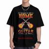 Heavyweight Guitar 3d Print A House Is Not Home Without Two Three Short Sleeve Tee 100 Cotton Tshirt