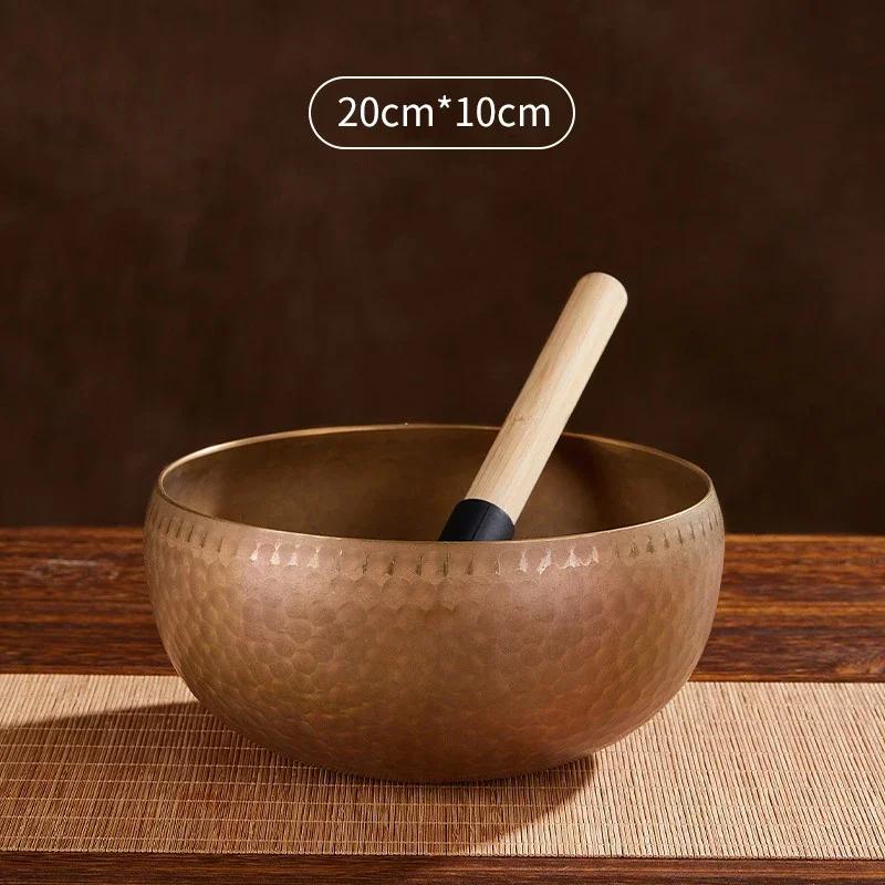 Tibetan Sound Bonsai Copper Bowl Himalaya Singing Bowl Healing Instrument Meditation Antique Decor Forged Copper CLEARANCE SALE