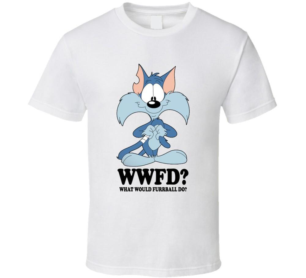 What Would  Furrball Wwjd Cartoon Character Fan T Shirt Unisex T-Shirt S