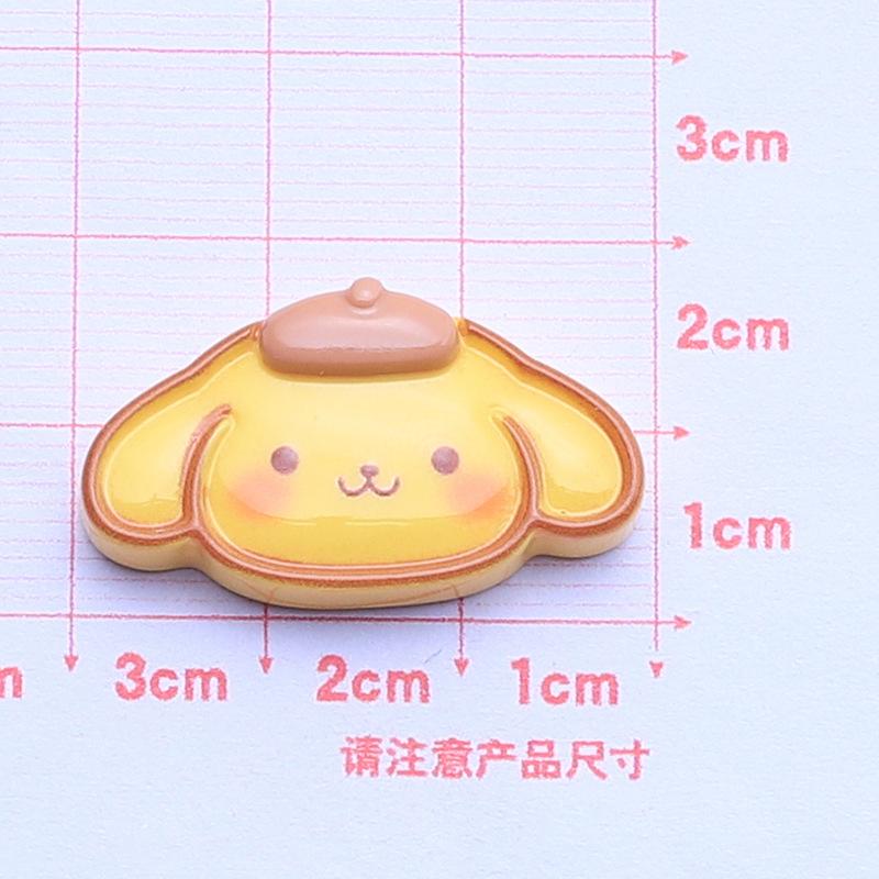 10 Pcs New Mini Kawaii Cartoon Animal Kitten, Rabbit Series Resin Scrapbookdiy Miniature Ornament Accessories A13