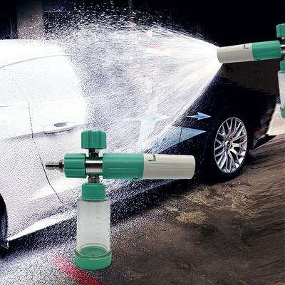 35ml/100ml Hochdruckreinigerpistole Einstellbarer Autowaschschaumsprüher Schaumsprühbehälter zum Reinigen von Autos SUVs