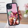 Jewelry Bonney Phone Case for iPhone 17 16 15 14 13 12 11 Air Pro Max Plus Black Soft TPU Shockproof Cover
