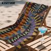 Abstract Colorful Striped Art Oversized Microfiber Beach Towel Sand Proof Quick Dry, Absorbent for Swimming Pool Travel Camping