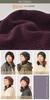 CHARM Flower Point Watch Cap Size Fits Warm Plus Sizes Available [One All/Black] Stylish, Elegant, Hat,