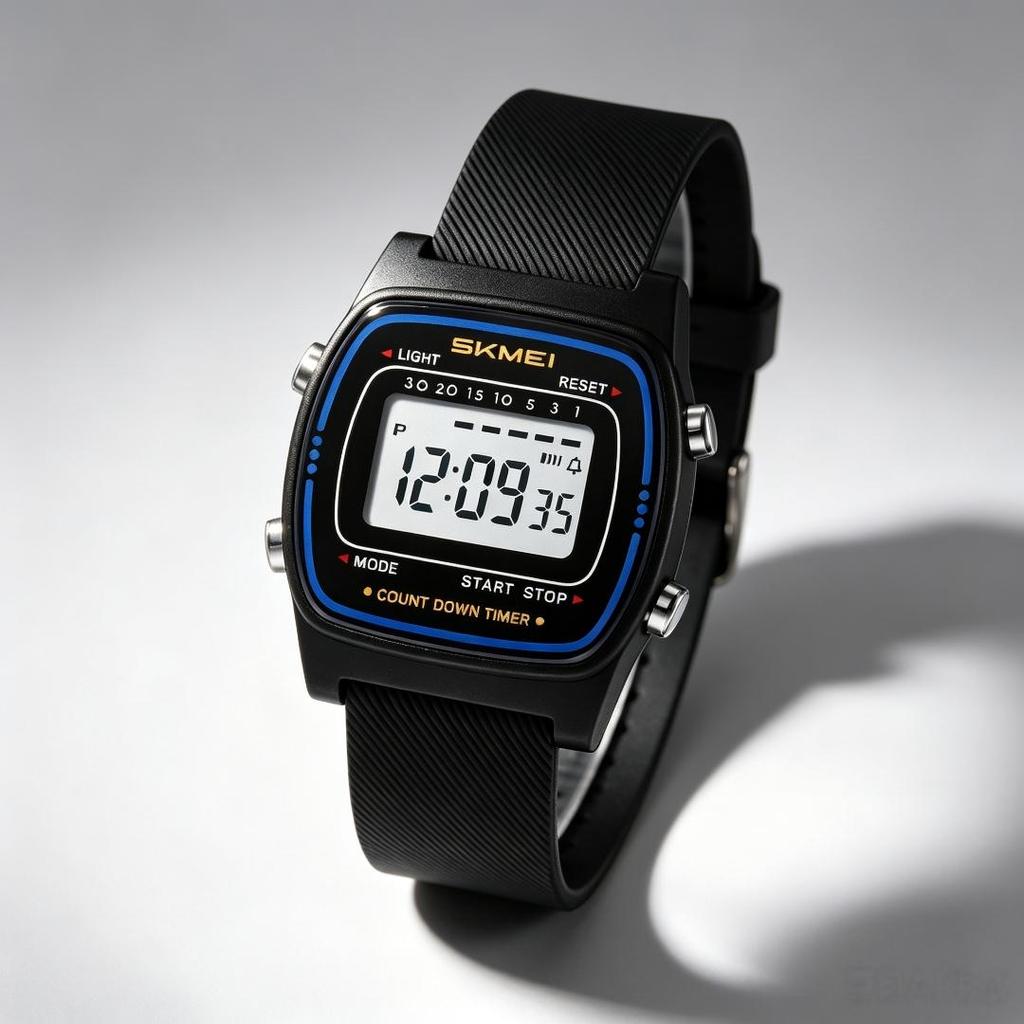 Unisex Digitaluhr SKMEI Retro Mint Schul 2540
