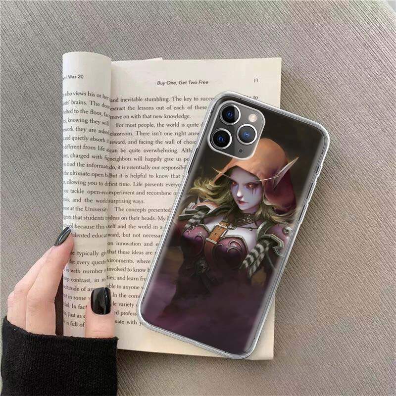 W-World Of W-Warcraft Elf Phone Case For Apple Iphone 12 13 Mini 14 15 Pro 17 Pro Max Air 11 16E 16 Plus Shell Cover C