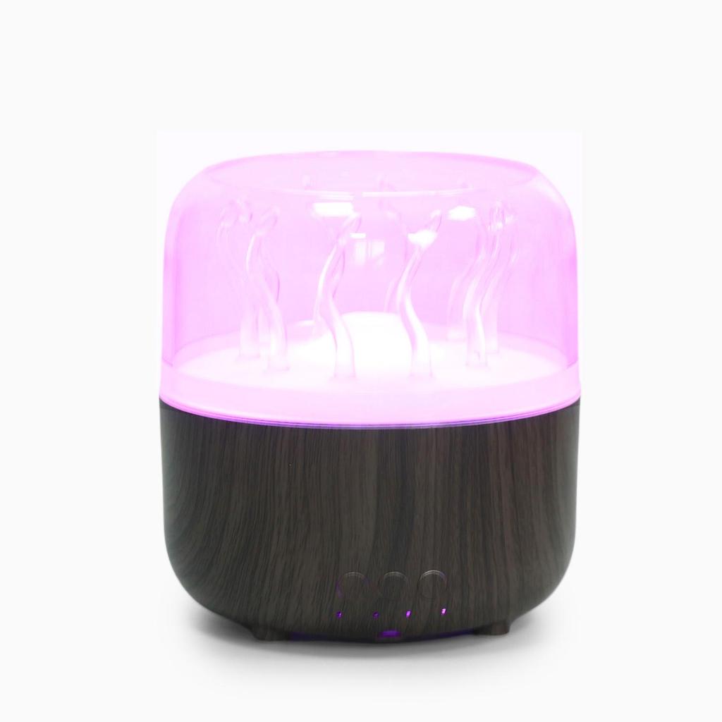 Creative Jellyfish Aroma Diffuser: Rotating Water Grass Humidifier with Essential Oil & Fragrance, Seven Color LEDs for Bedroom