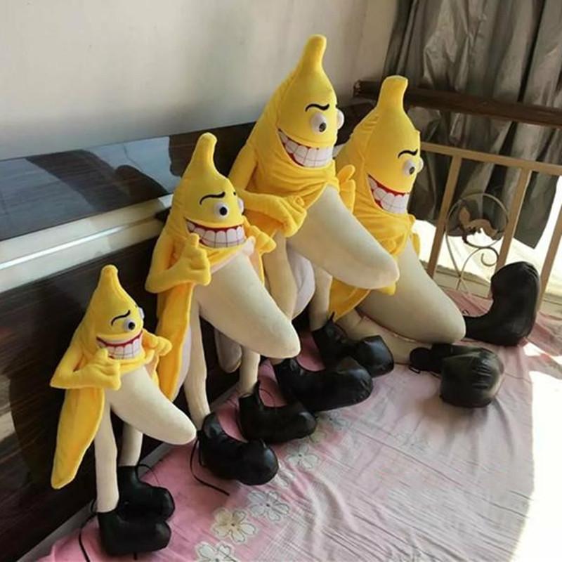 Bananenmann Plüschtier Frucht Stoffpuppe Cartoon Dekorationen Niedliche Kindergeschenke