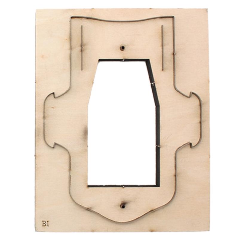 Professional Ergonomic Leatherworking Leather Crafts Tool Handheld DIY Crafts Knife Cutter Mould for Artistic Projects