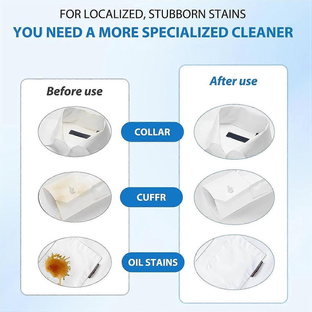 Powerful Stain Remover Clothing Emulsifier Non-Ionic SAA Formula, Tackles Tough Stains & Restores Faded Colors, Gentle No-Damage Laundry Pre-Treatmen
