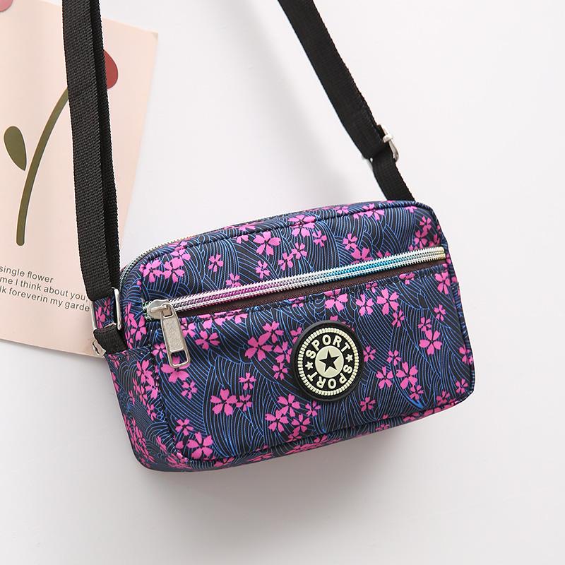 Large Capacity Canvas Shoulder and Crossbody Bag for Middle-Aged Women