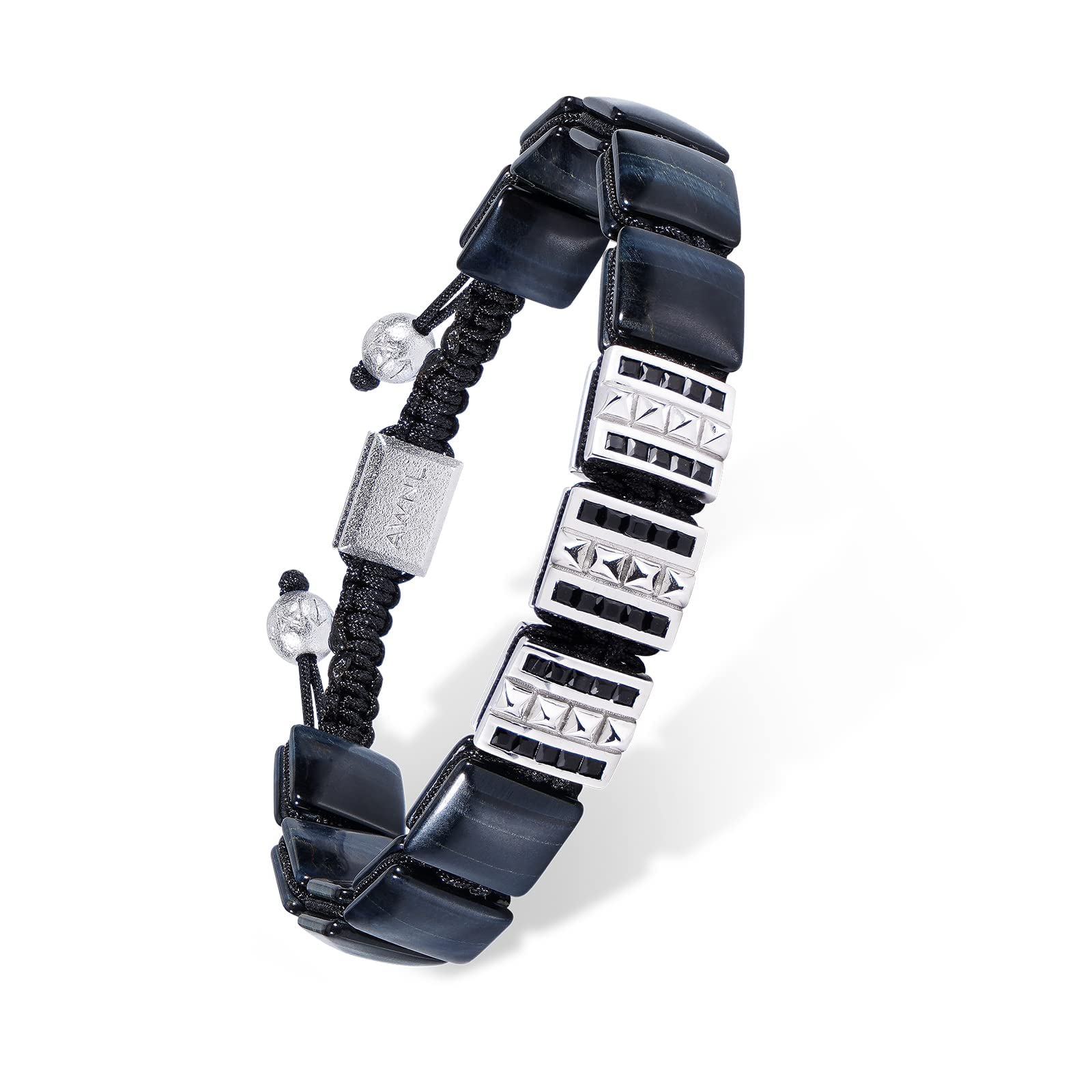 

Blue Tiger Eye Bracelet for Work Power Premium Natural Adjustable [AWNL] Men s Luck, Stone, Stone, Pharaoh s Gate, Braided,