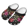 Allover Printed EVA Clogs Men Women Breathable Lightweight Slip On Casual Footwear Soft Sole Summer Sandals Daily Walking