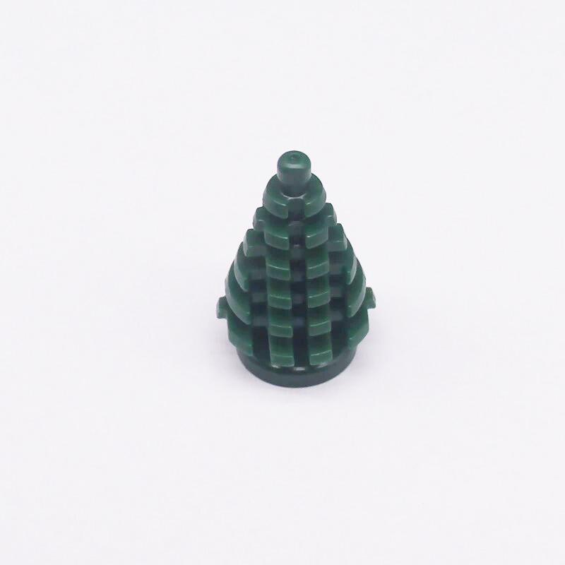 

Building Block Component Garden-plants Scenery Pine Tree The Christmas 2435 3471 Constructing Scene Works With featuring Lego Toys