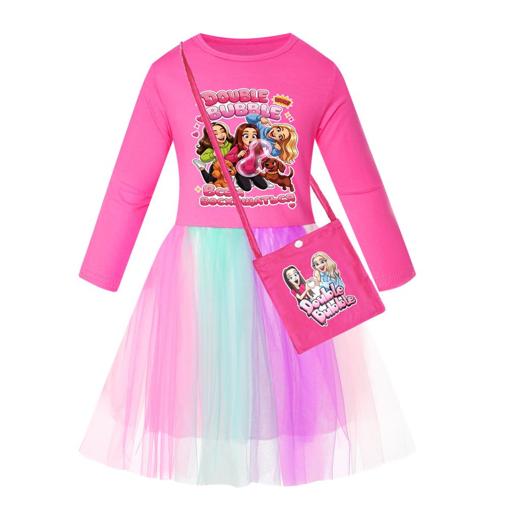 Double bubble girls star rainbow lace jumpsuit 5903