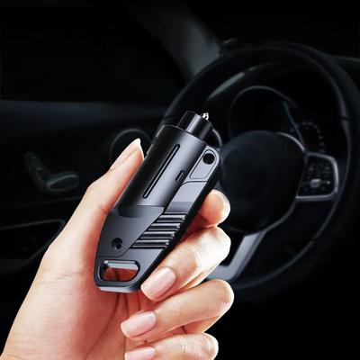 2-in-1-Autosicherheitsgurtschneider-Messer Notfall-Autofensterbrecher Sicherheitshammer Multifunktions-Lebensrettendes Werkzeug Fluchtgerät