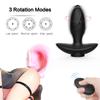 Real Fox Tail Anal Plug Vibrator Cosplay Remote Control Swing Butt Plug Female Masturbator Clitoris Stimulator Sex Toy for Woman