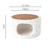 Creative Rock Texture Iron Art Cement Tableware, Restaurant Insulation Plate, Dessert Plate, Sushi Plate, Specialty Tableware
