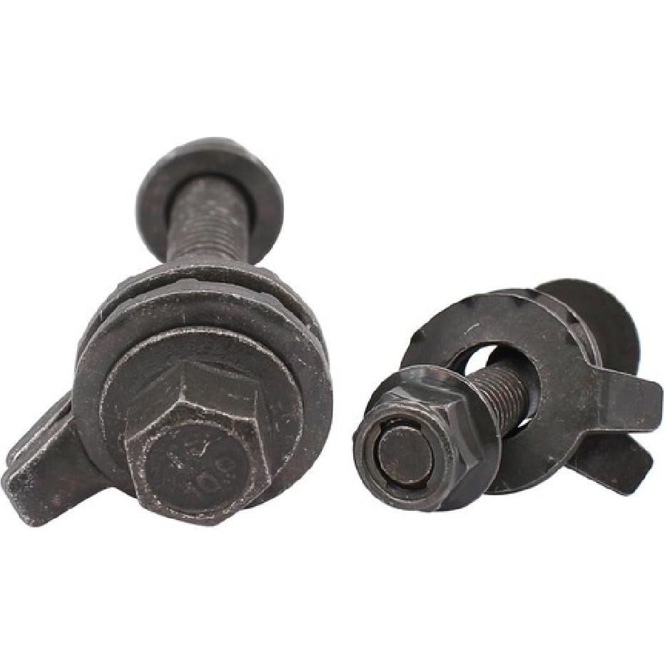 Pack of 4 14mm Cam Bolt Kit Adjustable Camber Correction Alignment Kit for Vehic