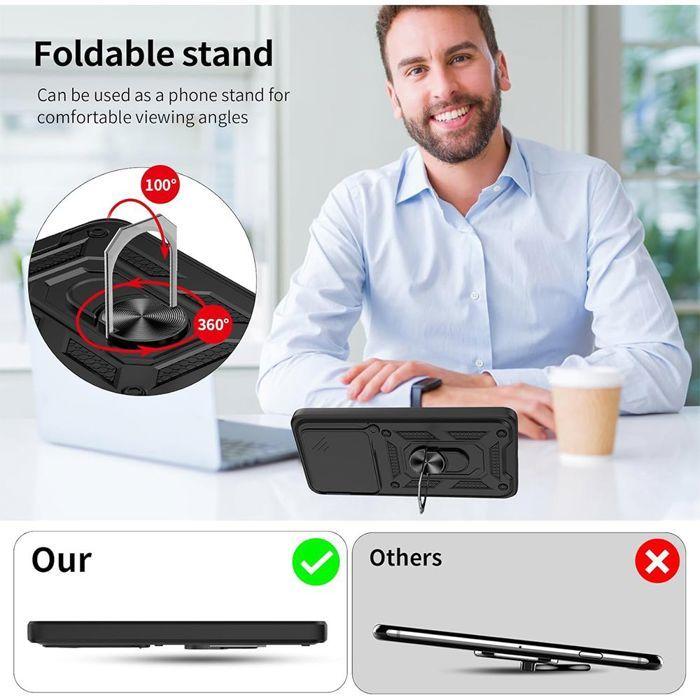 Coque Silicone - E.F.CONNECTION - Pour Xiaomi Redmi Note 14 4G - Antichoc - Protection caméra - 2 verres trempés