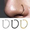 Huitan Schlichter Stil Einfarbiger Nasenschmuck - Europäischer & Amerikanischer Trend