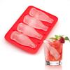 1PC Ice Mold Integrated Ice Mold 4 Grids With Lid Freezing Mould Reusable Popsicle Making Tool Kitchen Gadgets Freezer Trays