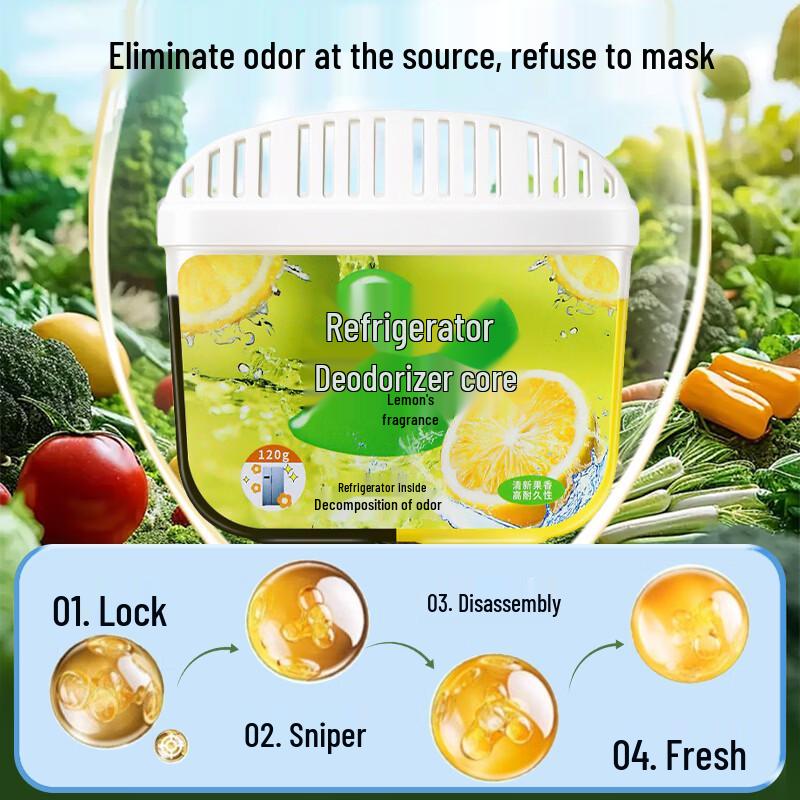 Unocon Refrigerator Deodorizer and Sanitizer