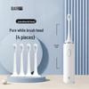 Byer G-Series Electric Toothbrush Replacement Heads (4-Pack) CN Plug (adapter Included)