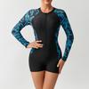 Women's One-piece Long Sleeved Swimsuit, Diving Suit, Surfing Suit, Women's Swimsuit, Swimming Suit