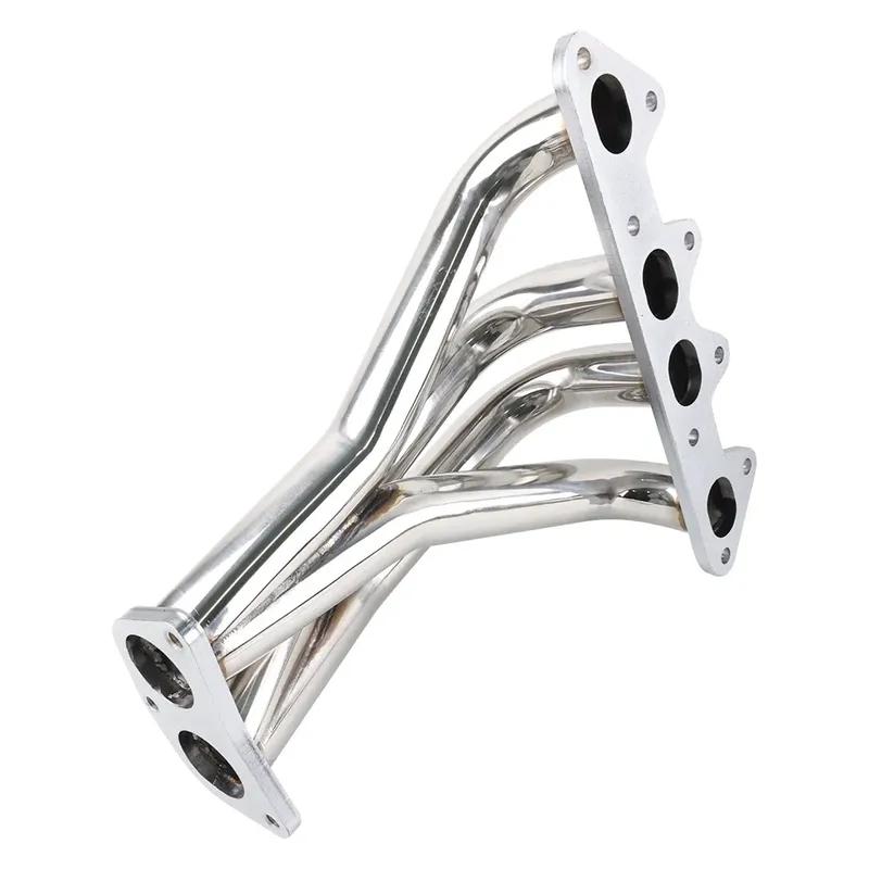 For Honda Accord Exhaust Manifold Header Silver Stainless Steel For 98-02 LS4 F23 DX LX EX L4 2.3L Engine Parts