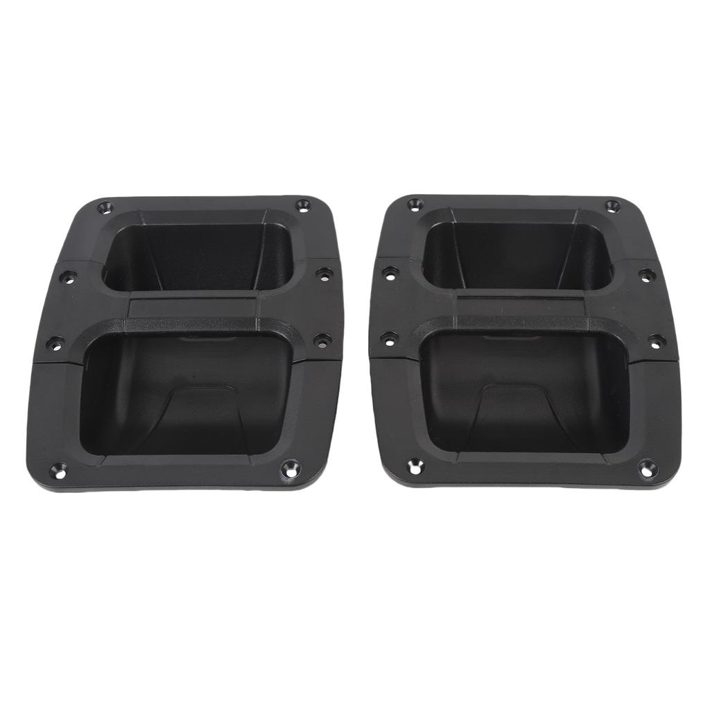 2pcs Speaker Handle Replacement Speaker Carry Grasp Thick ABS for Large Stage Speakers Cabinets Tool