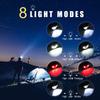 XPE+COB 8 Modes Handfress Motion Sensor Waterproof Powerful LED Headlight Headlamp Head Lamp COB Flashlight Torch Head Light