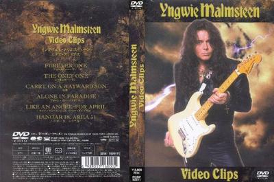 DVD YNGWIE MALMSTEEN - Video Clips PCBP50299 Pony Canyon 2000 Japan Rock Used