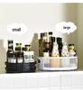 Rotating Spice Rack & Turntable Storage Basket for Kitchen & Bathroom