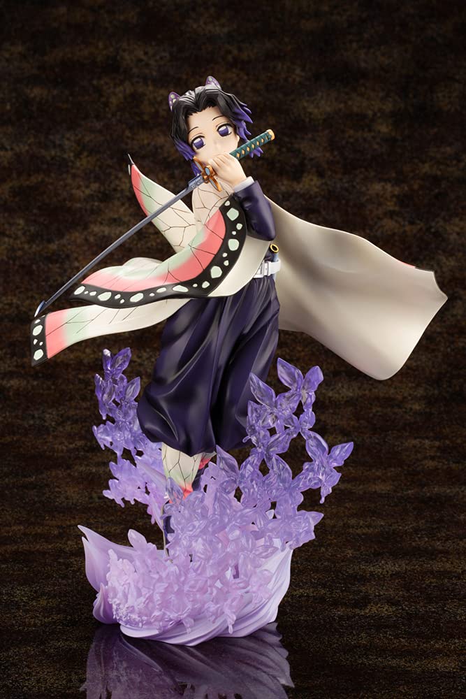 ARTFX J Demon Kimetsu no Yaiba Shinobu Kocho stupnice PVC lakovaná hotová figurka PP975 Slayer 1/8