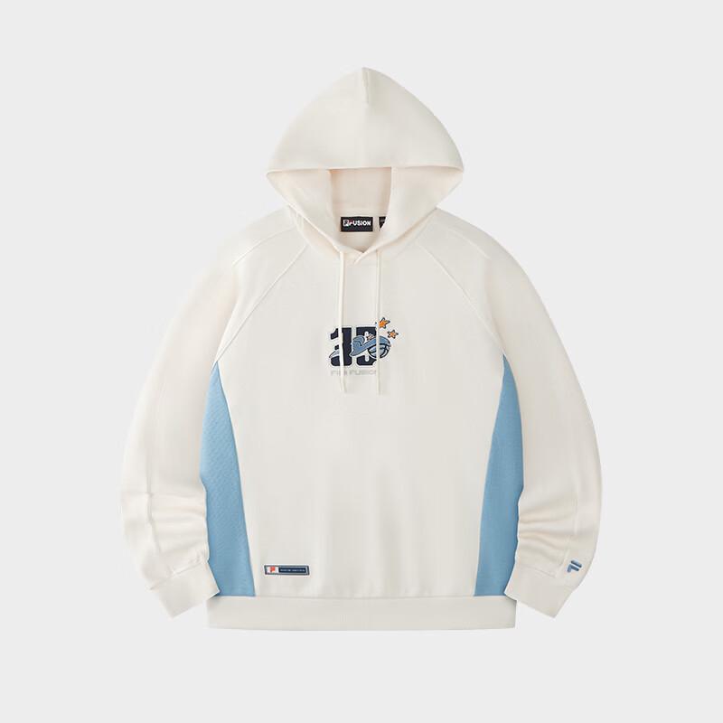 

FILA FUSION Men s Casual Loose Fit Hooded Sweatshirt M